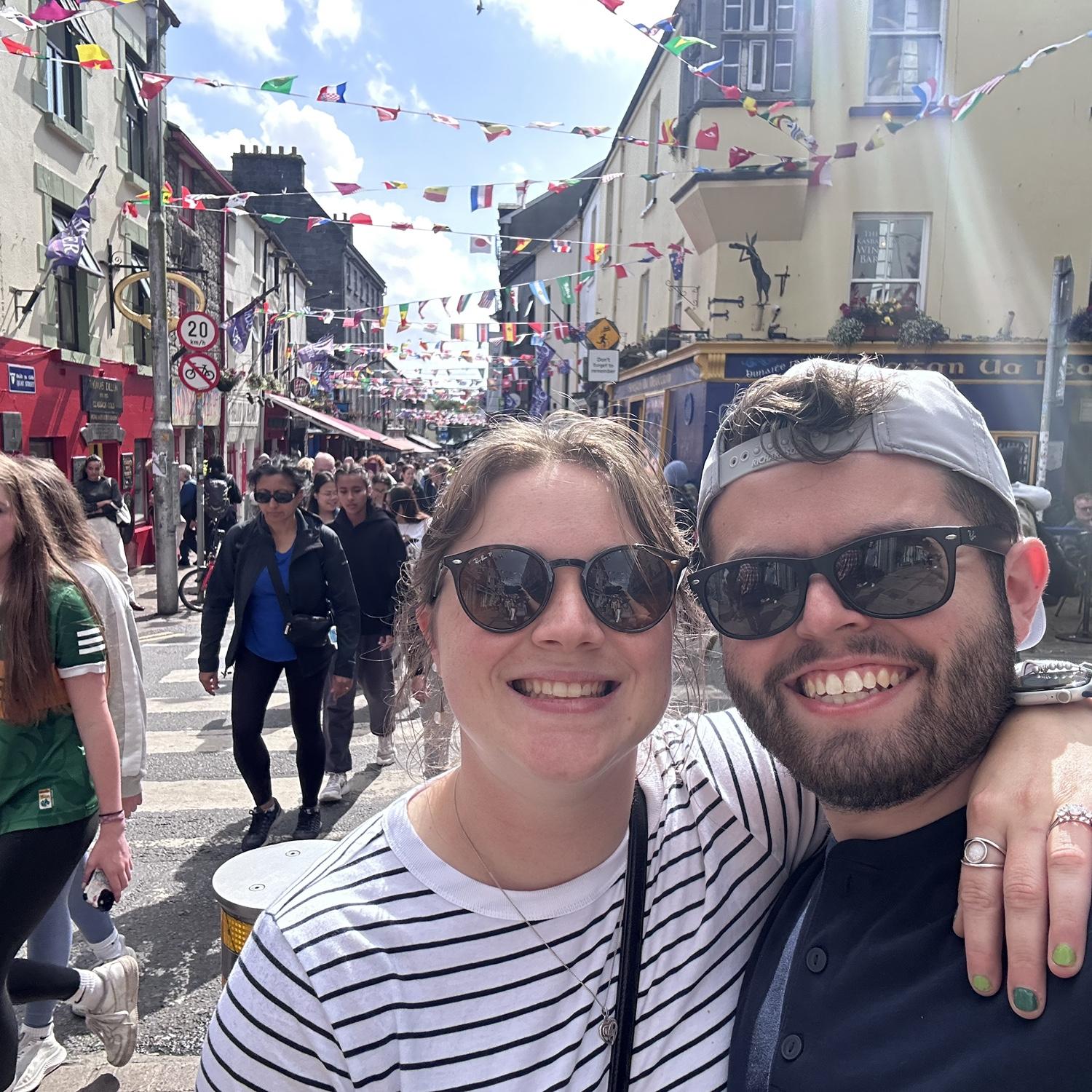 Our first time visiting Galway in Ireland.