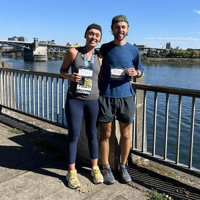 Couch to 2024 Portland Marathon in a day (ouch...)