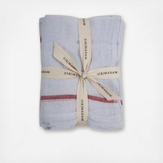 Lavender Found Dish Cloth, Set of 4