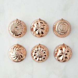 Mini Copper Molds, Set of 6