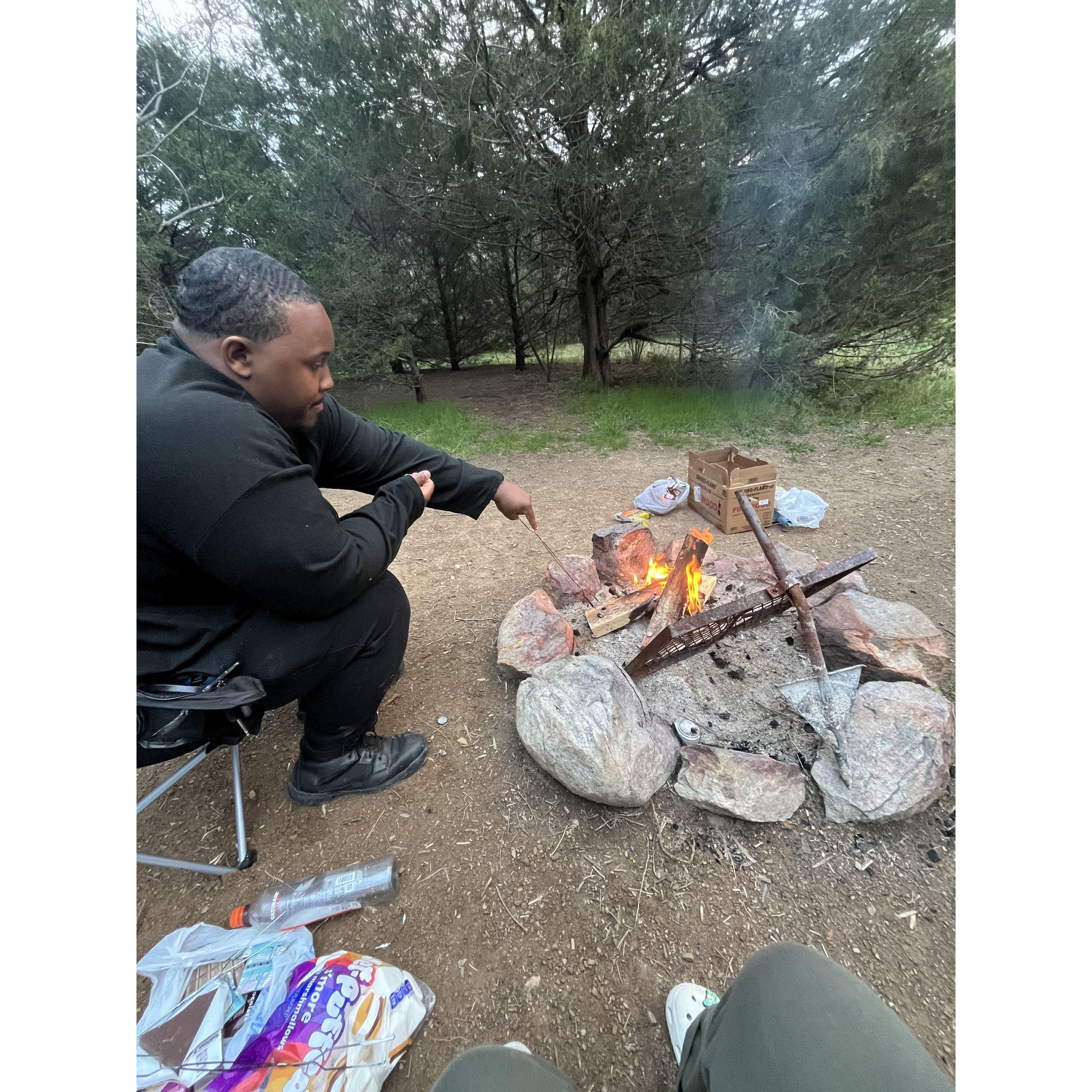 We love camping !