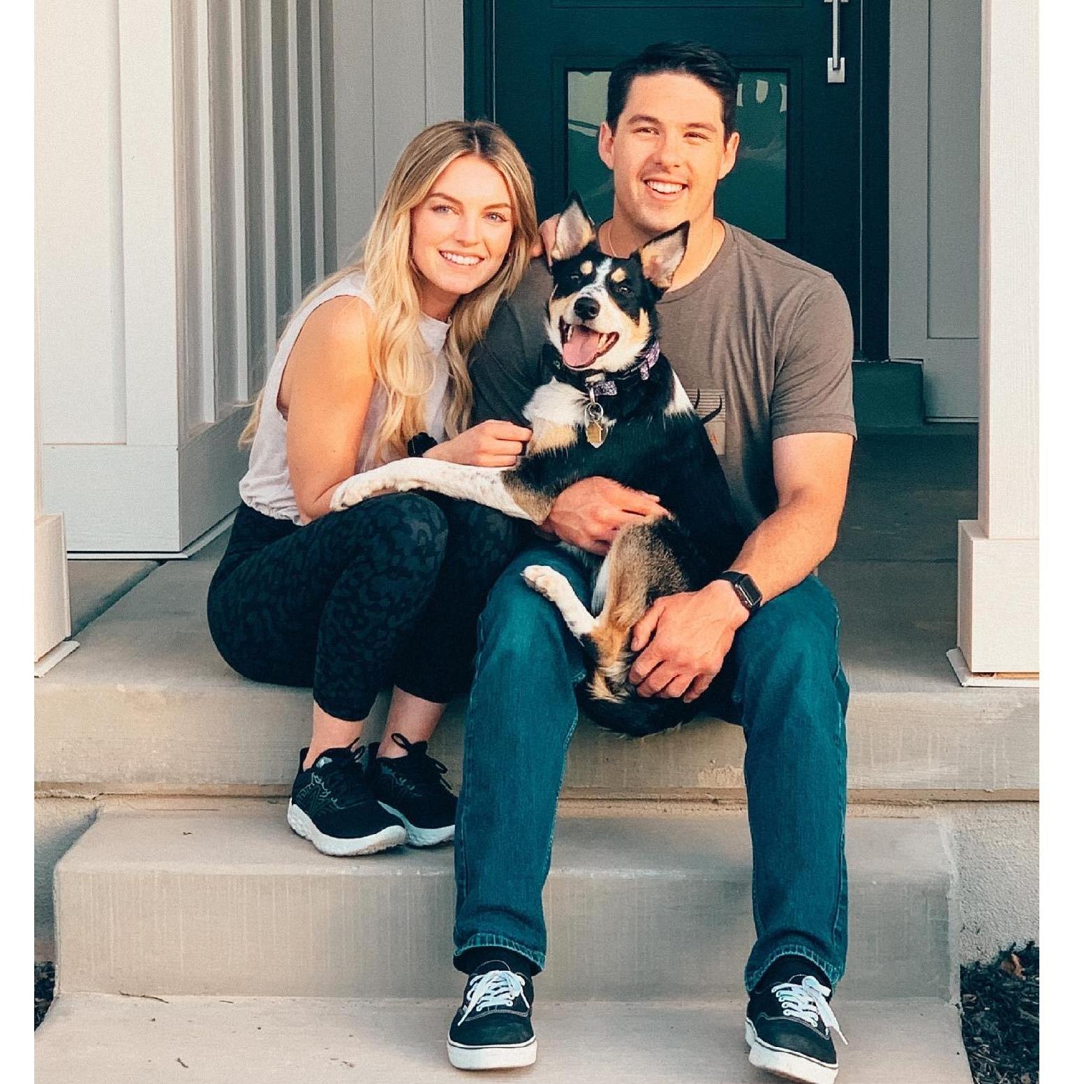 This was the day we closed on our first house:)