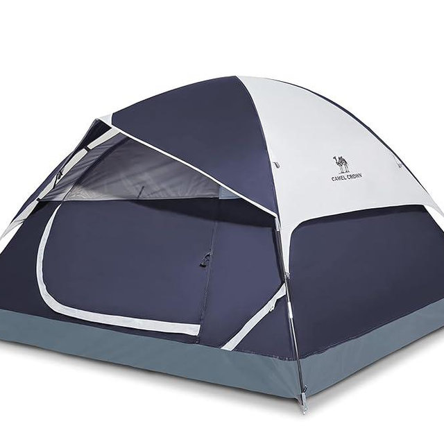 CAMEL CROWN Tents for Camping 2/3/4/5 Person Camping Dome Tent, Waterproof,Spacious, Lightweight Portable Backpacking Tent for Outdoor Camping/Hiking