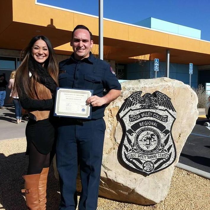 Sal's Paramedic School Graduation from Victor Valley
December 2015