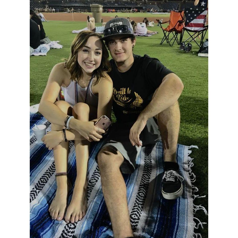 Our first 4th of July. Collin met my whole family this day!