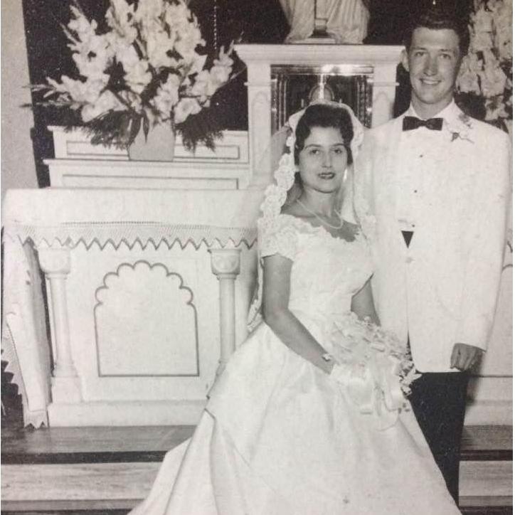 Bride's Nona & Paps:  Bob & Rose Burton