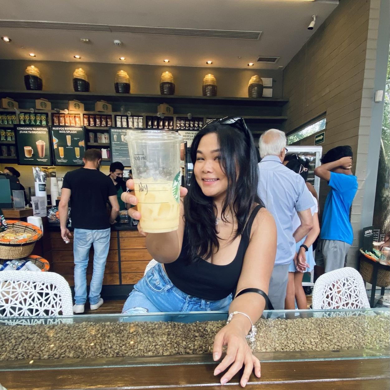 Starbucks has unique drinks each country ! Make sure to try them ❤️