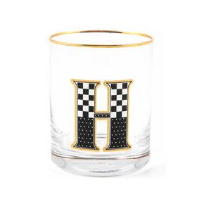 Monogram Glass Tumbler