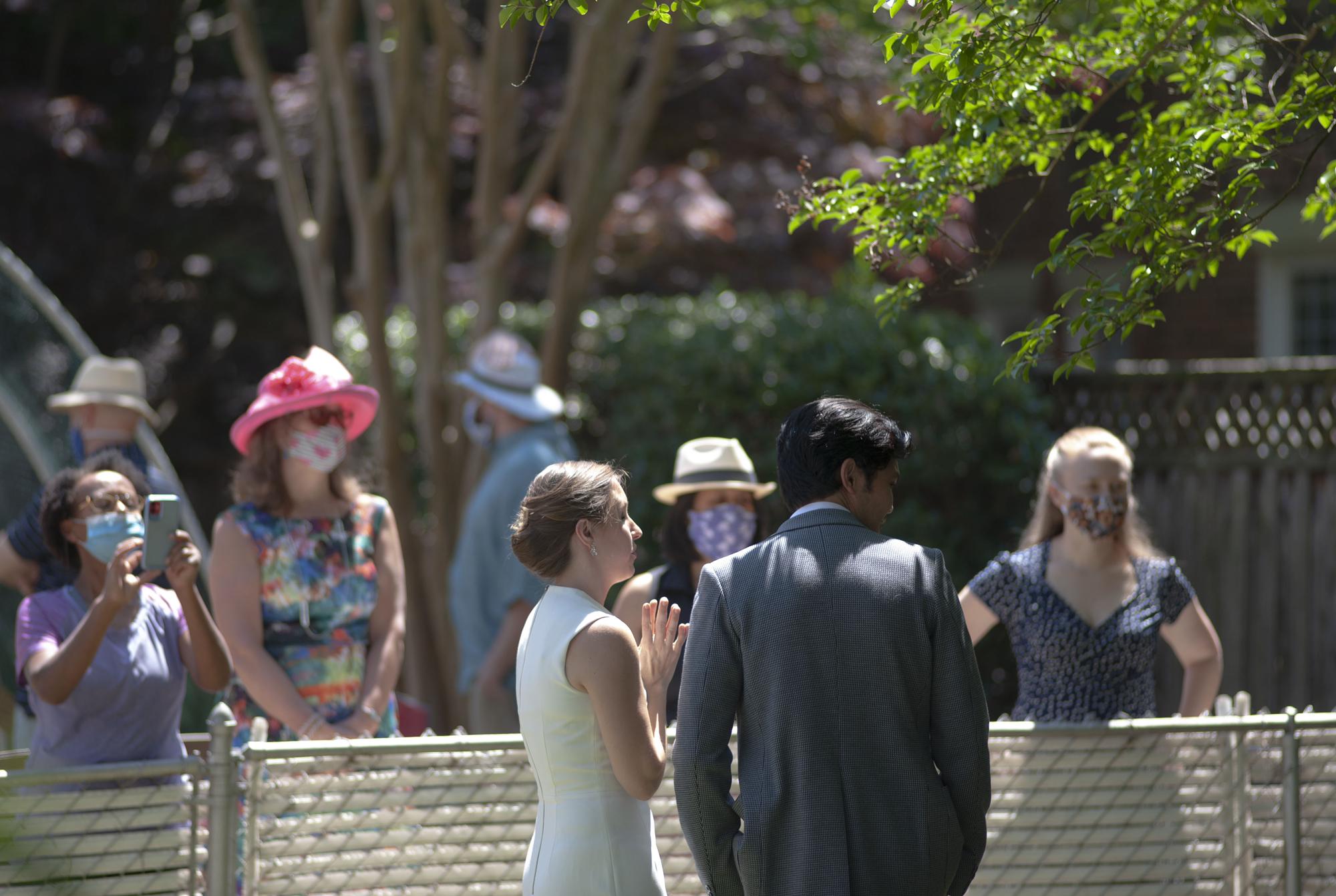 June 2020: COVID-safe mini wedding