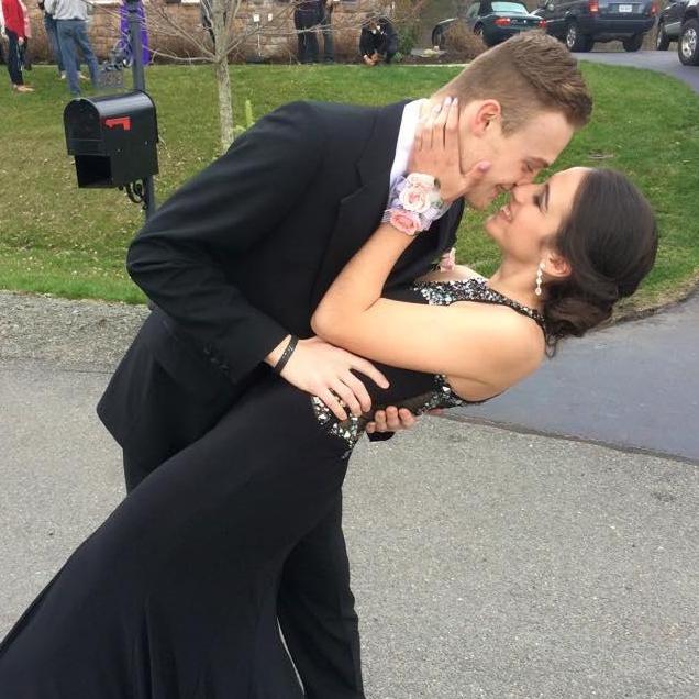 Chris's senior prom!