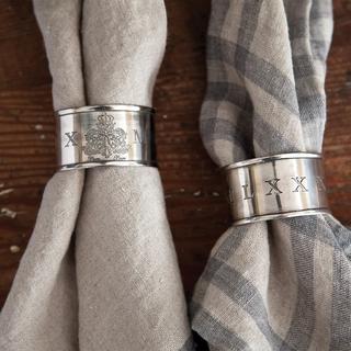 Chateau Napkin Ring, Set of 4