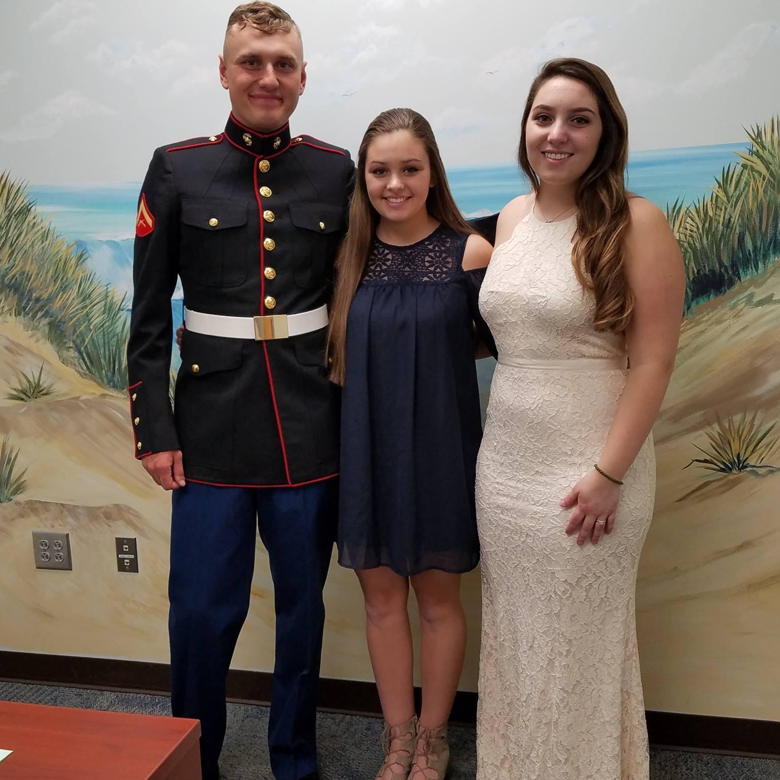 And Sam's little sister, Jenna (aka the Maid of Honor).
