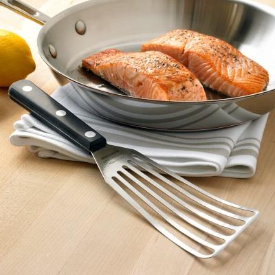 Lamson Flexible Stainless-Steel Slotted Spatula