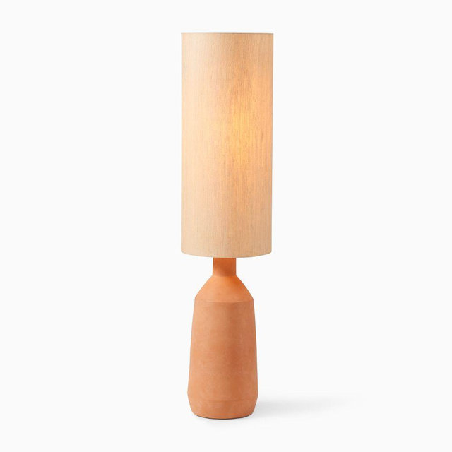 Brynn Terracotta Floor Lamp, Terracotta