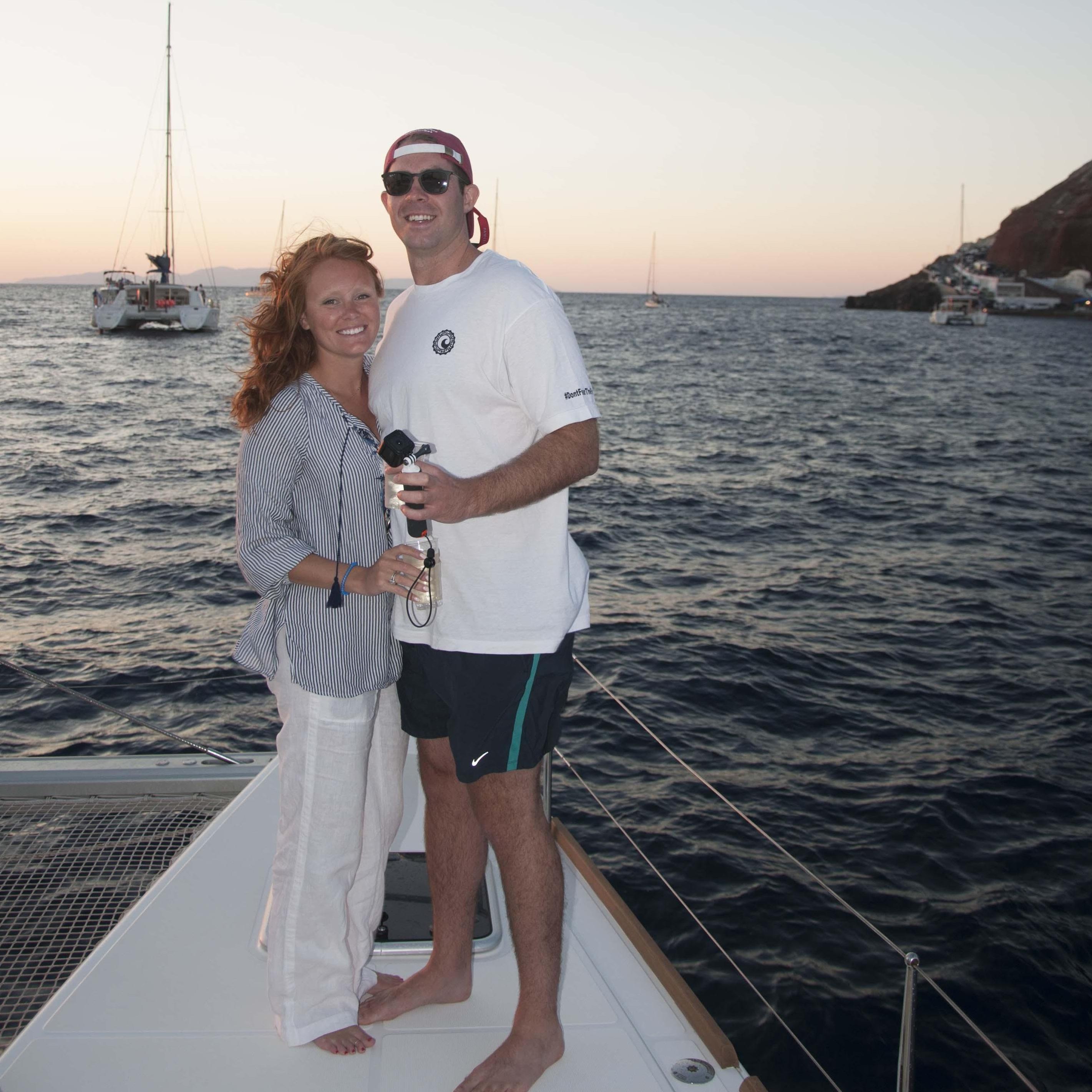 Vacation in Santorini Greece