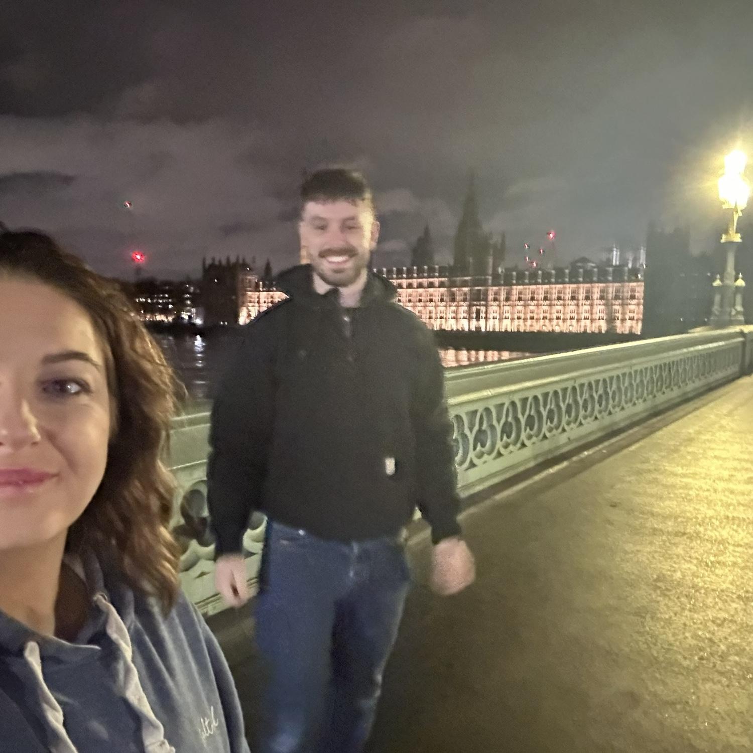 16/03/2025 - touring London is so much easier at midnight 🤣