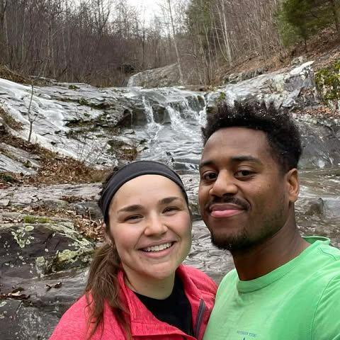 We've been hiking from our first date
