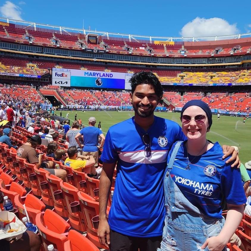 Chelsea soccer (or football if you’re Luke) match in DC.