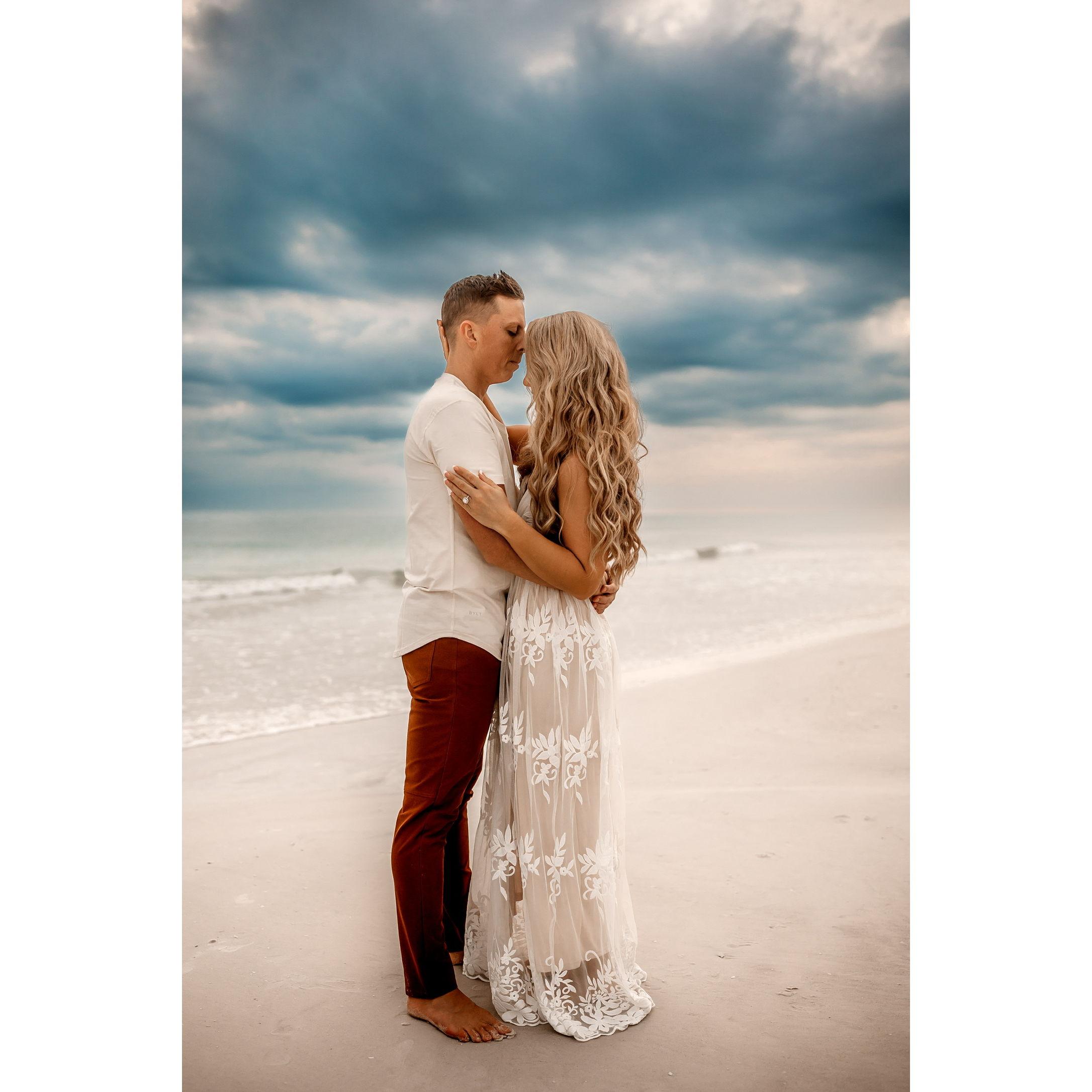 Siesta Key, FL Engagement Pictures: February 2024