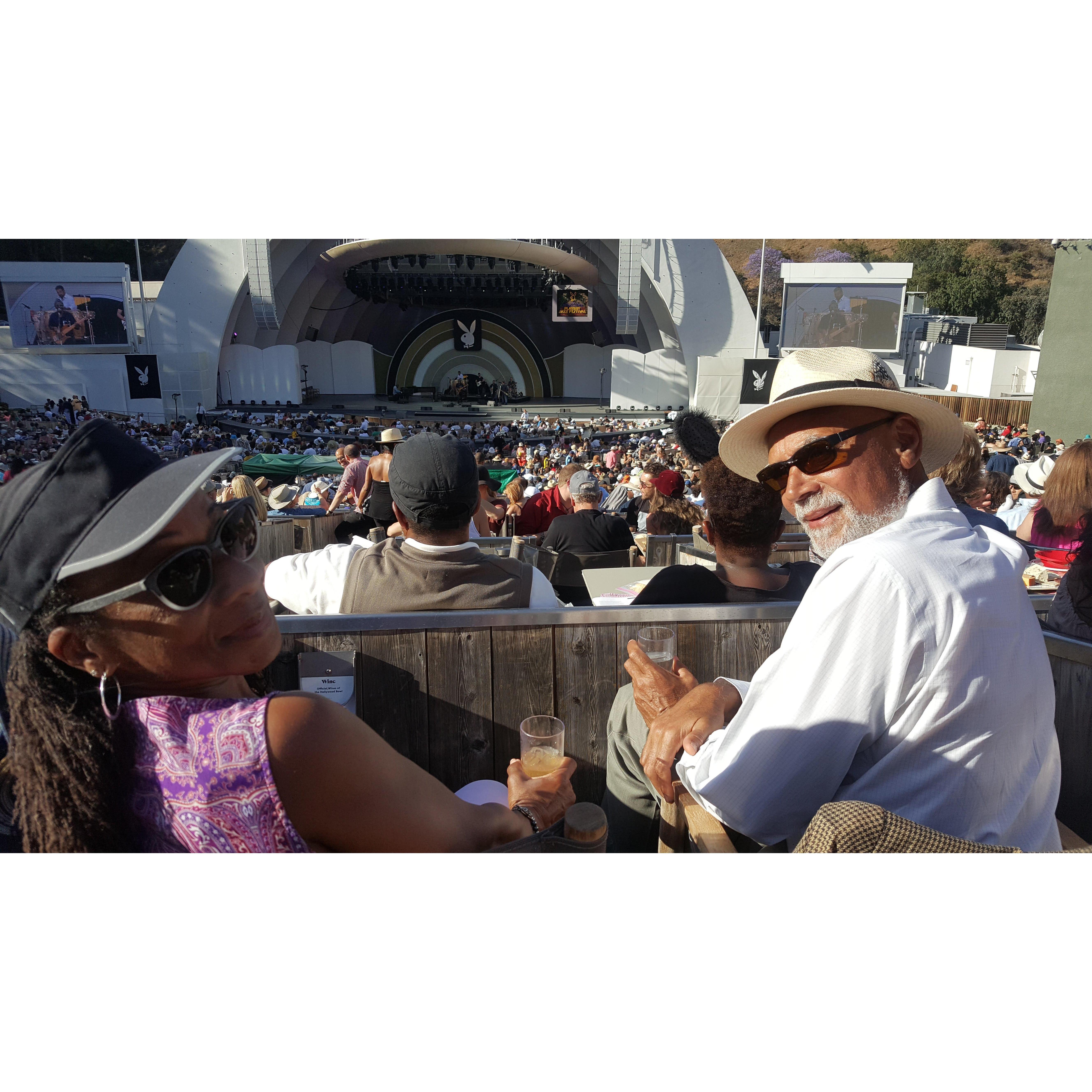 Mom and Dad Playboy Jazz festival.