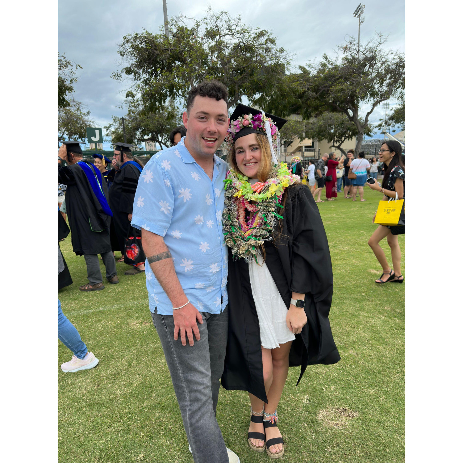 Emmaline's graduation from UH in May 2023