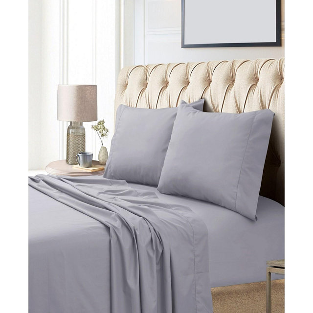 Tribeca Living Egyptian Cotton Sateen 800 Thread Count Extra Deep Pocket Cal King Sheet Set