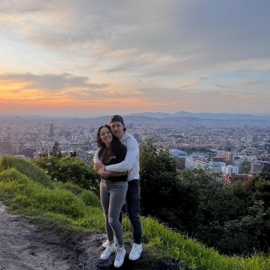 El primer viaje a Colombia juntos!