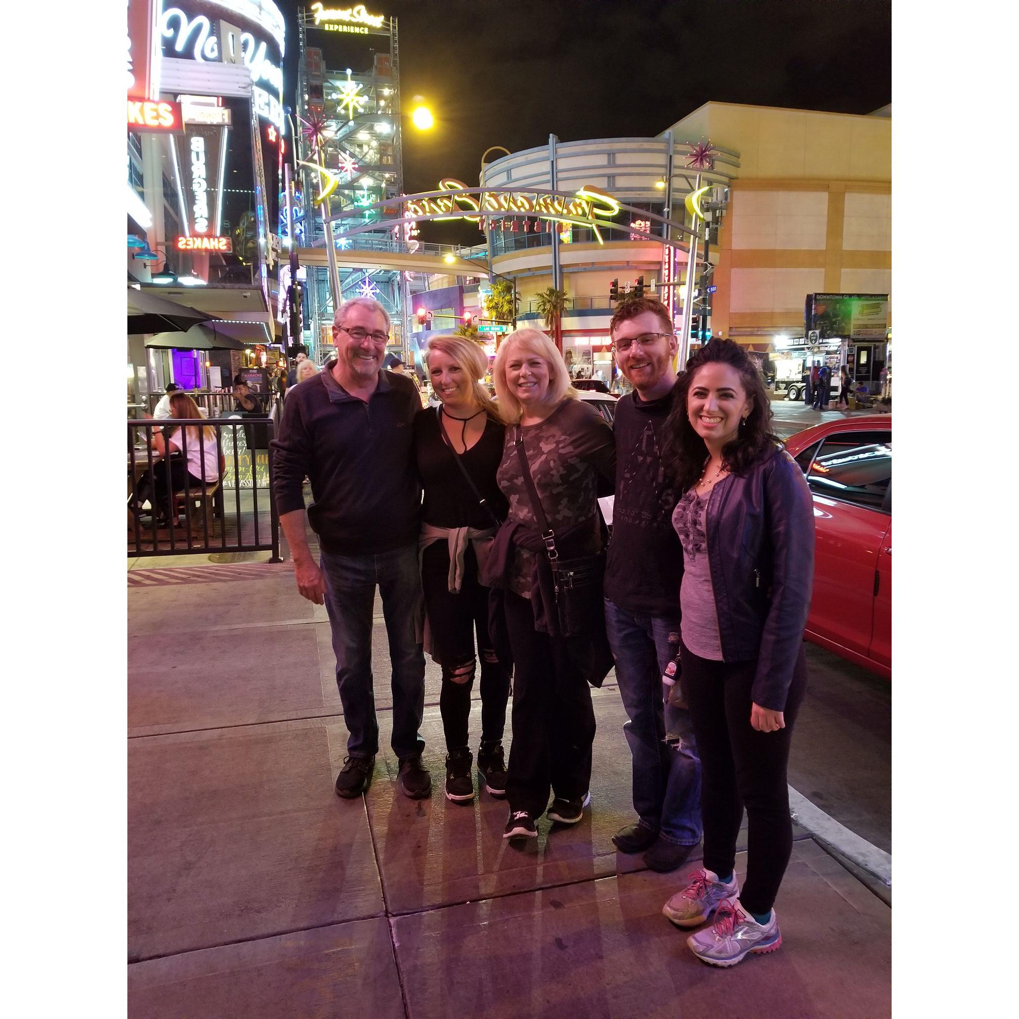 McDonald Family - Fremont Street, Las Vegas.