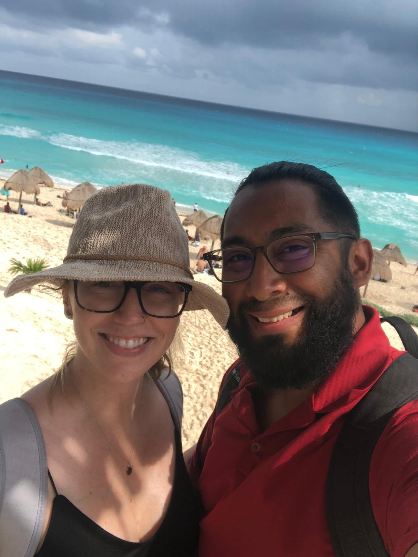 Our first vaca! Cancun - February 2022.