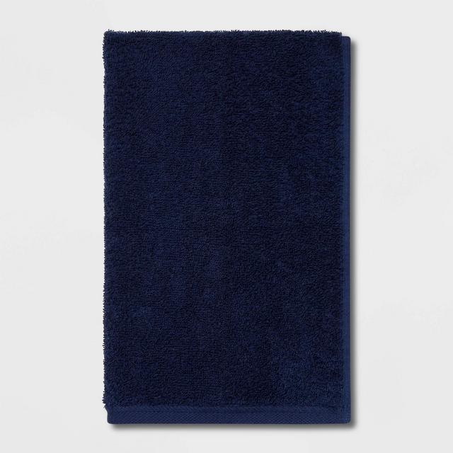 Everyday Hand Towel Navy - Room Essentials™