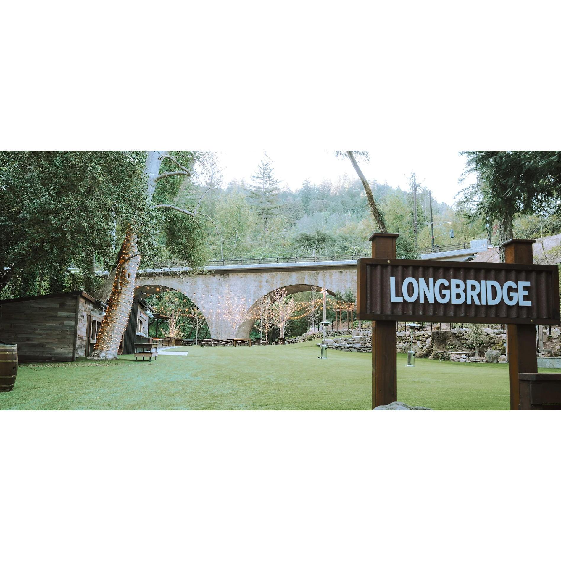 This is our location for the wedding and reception! It's called "Longbridge."