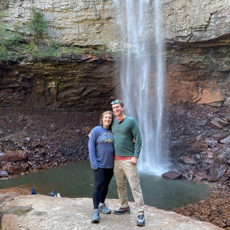 When Matt Fell at Fall Creek Falls last fall.