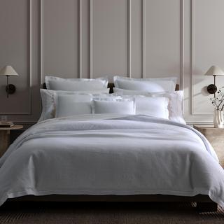 Roman Hemstitch Linen Duvet Cover