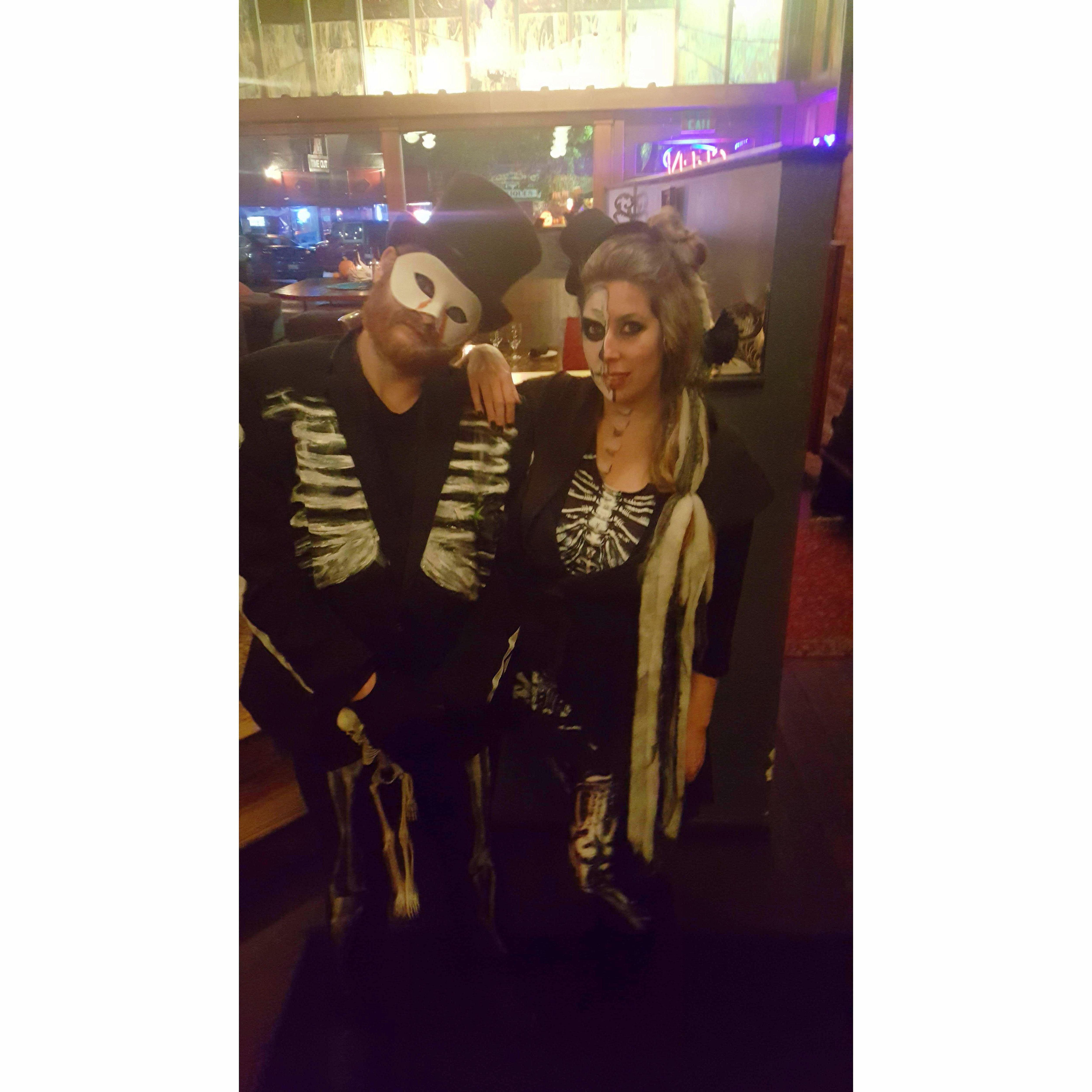 Our first couple's Halloween costume!