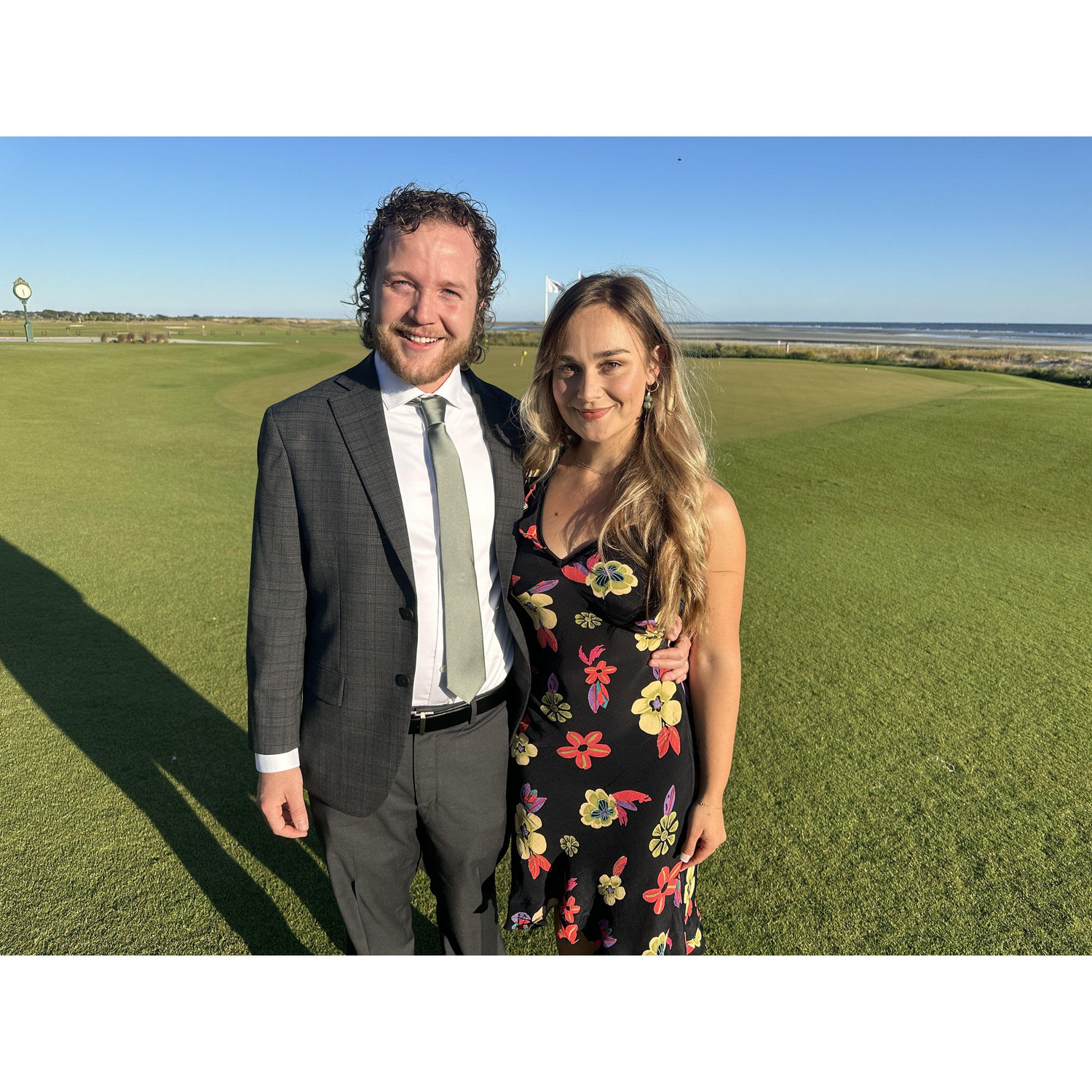 Celebrating Joe's cousin's wedding in South Carolina