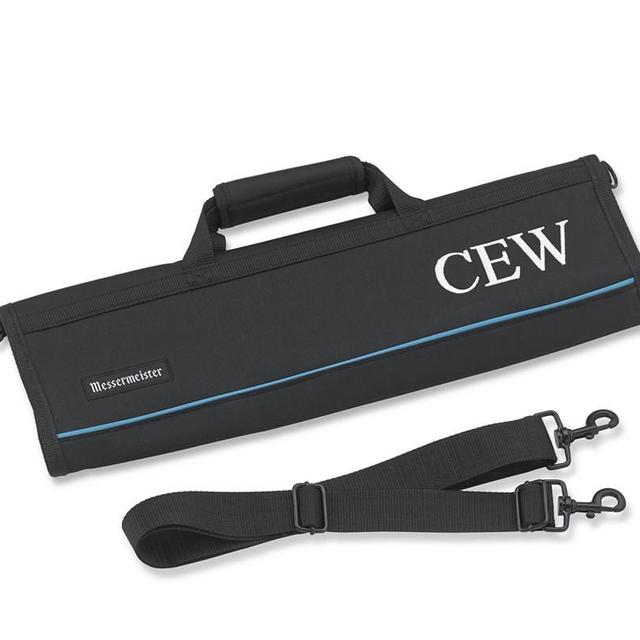 Messermeister 8-Slot Knife Rolls, Black