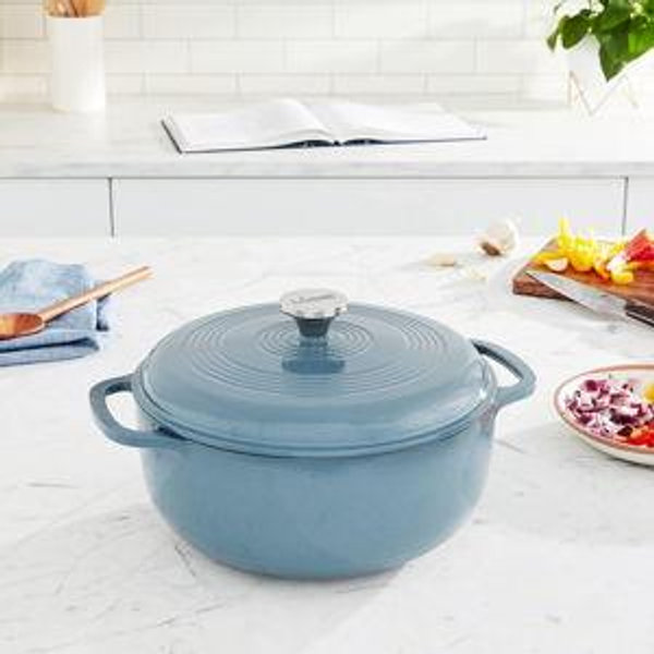 Essential Enamel Dutch Oven - 6 QT / Storm Blue