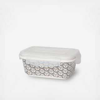 Snack n Serve Rectangle Small Food Storage Container
