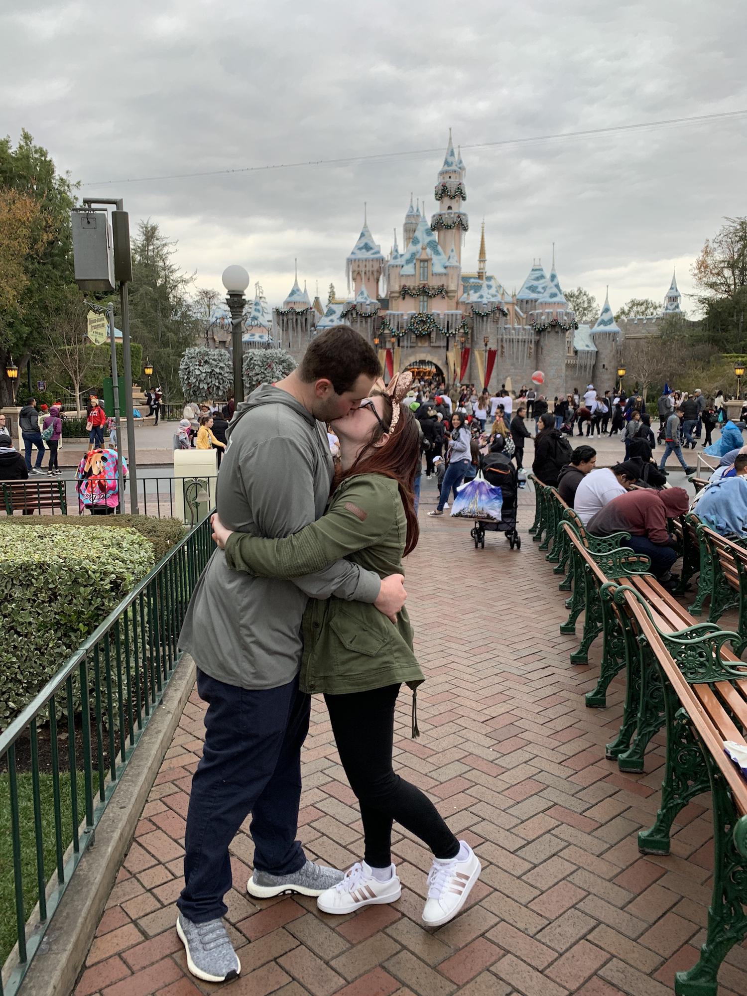 Our first time at Disneyland together!