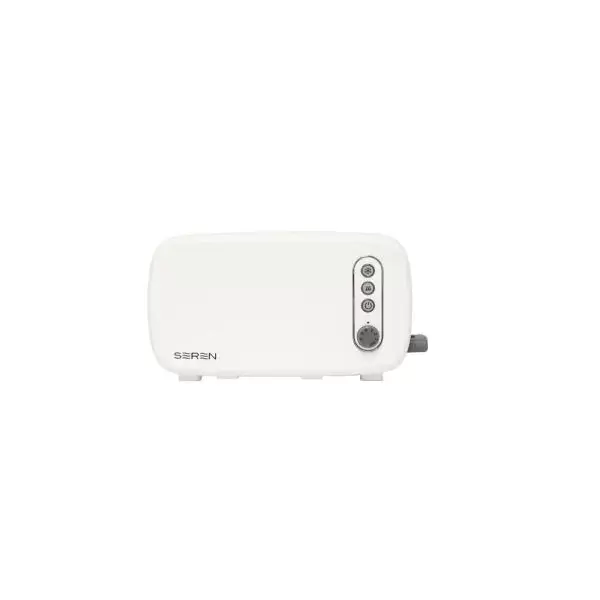 Seren 2-Slice Cream Long Slot Toaster