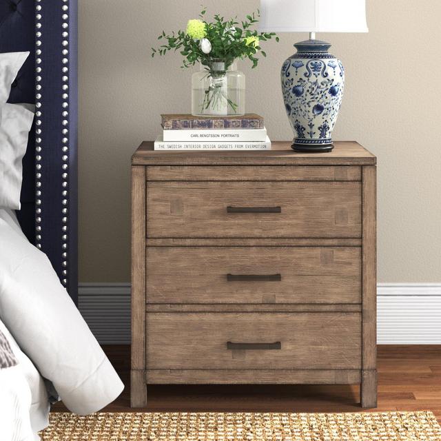 Vanallen 2 - Drawer Nightstand in Salvaged Gray