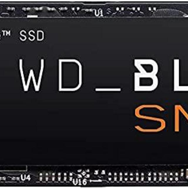 WD_BLACK 1TB SN770 NVMe Internal Gaming SSD Solid State Drive - Gen4 PCIe, M.2 2280, Up to 5,150 MB/s - WDS100T3X0E