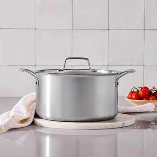 Essential Stainless Steel Deep Round Stockpot