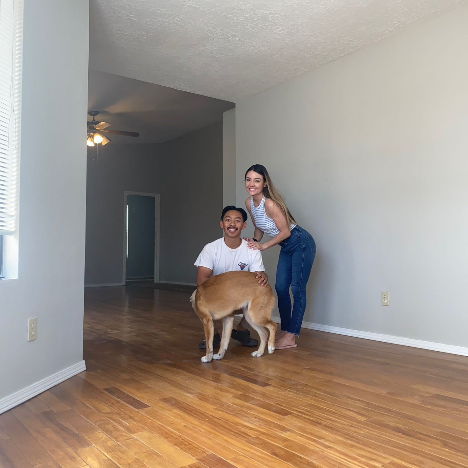 Dennis just bought our home