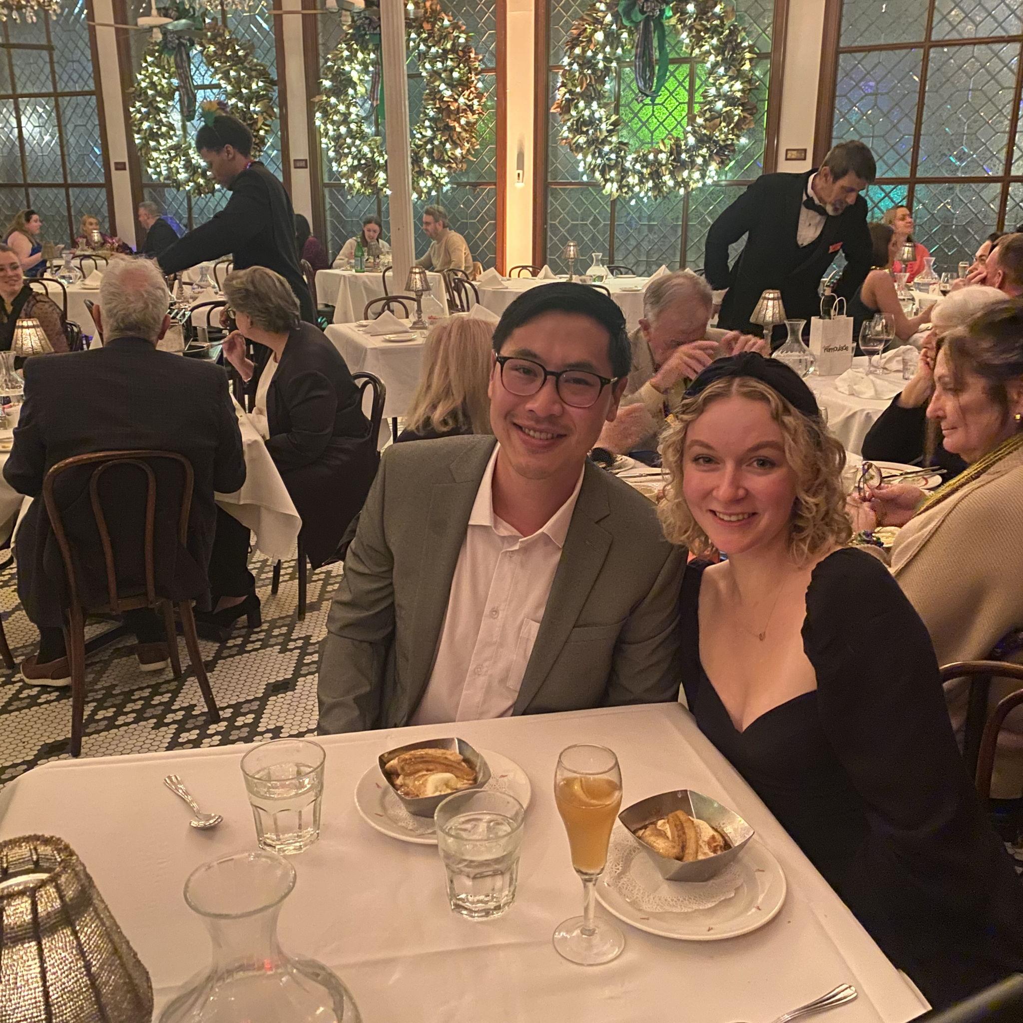 Valentine's dinner in New Orleans