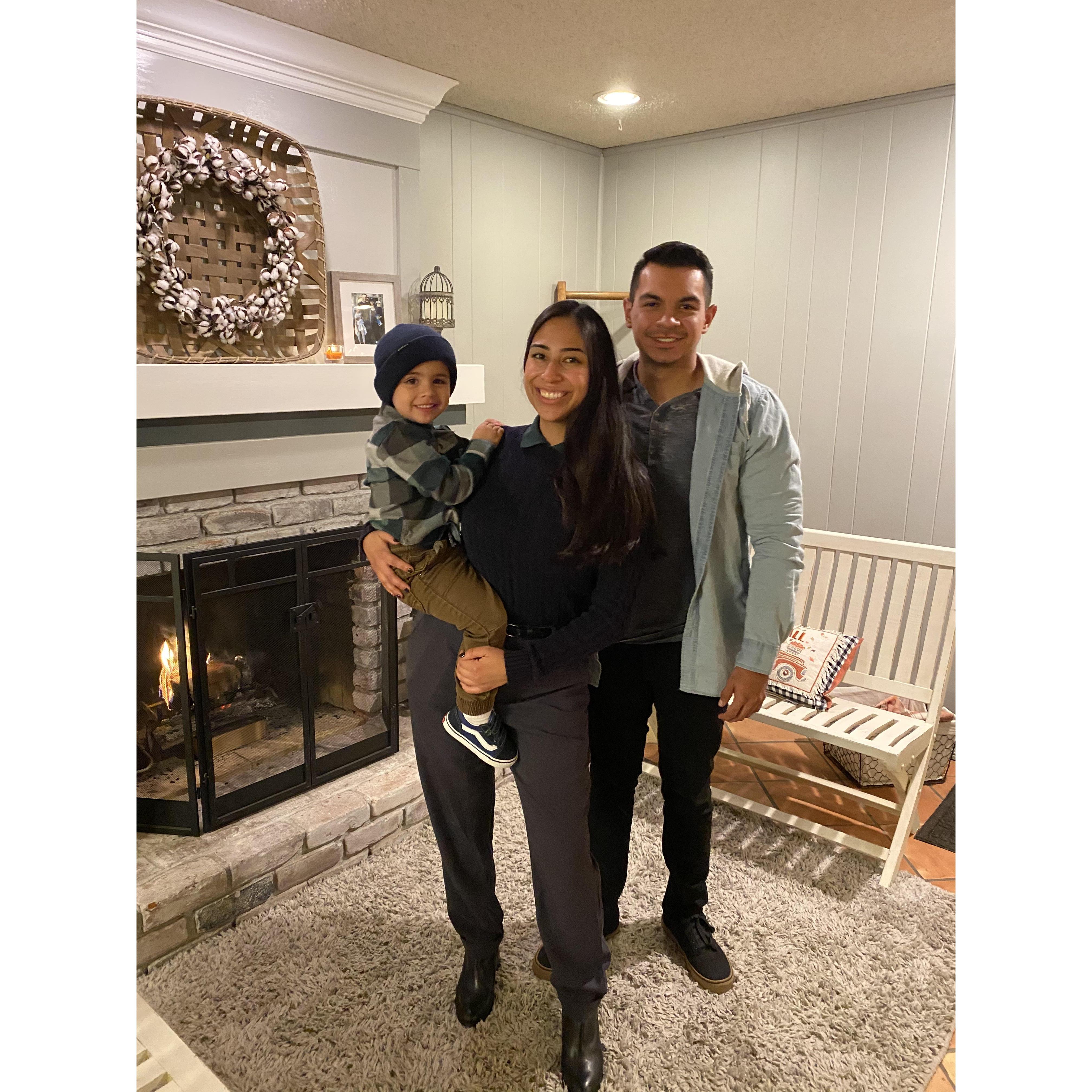 Our first thanksgiving together.