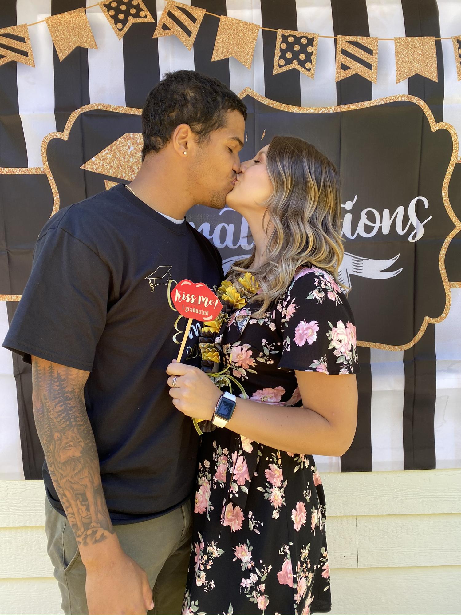 Kiss me I graduated!