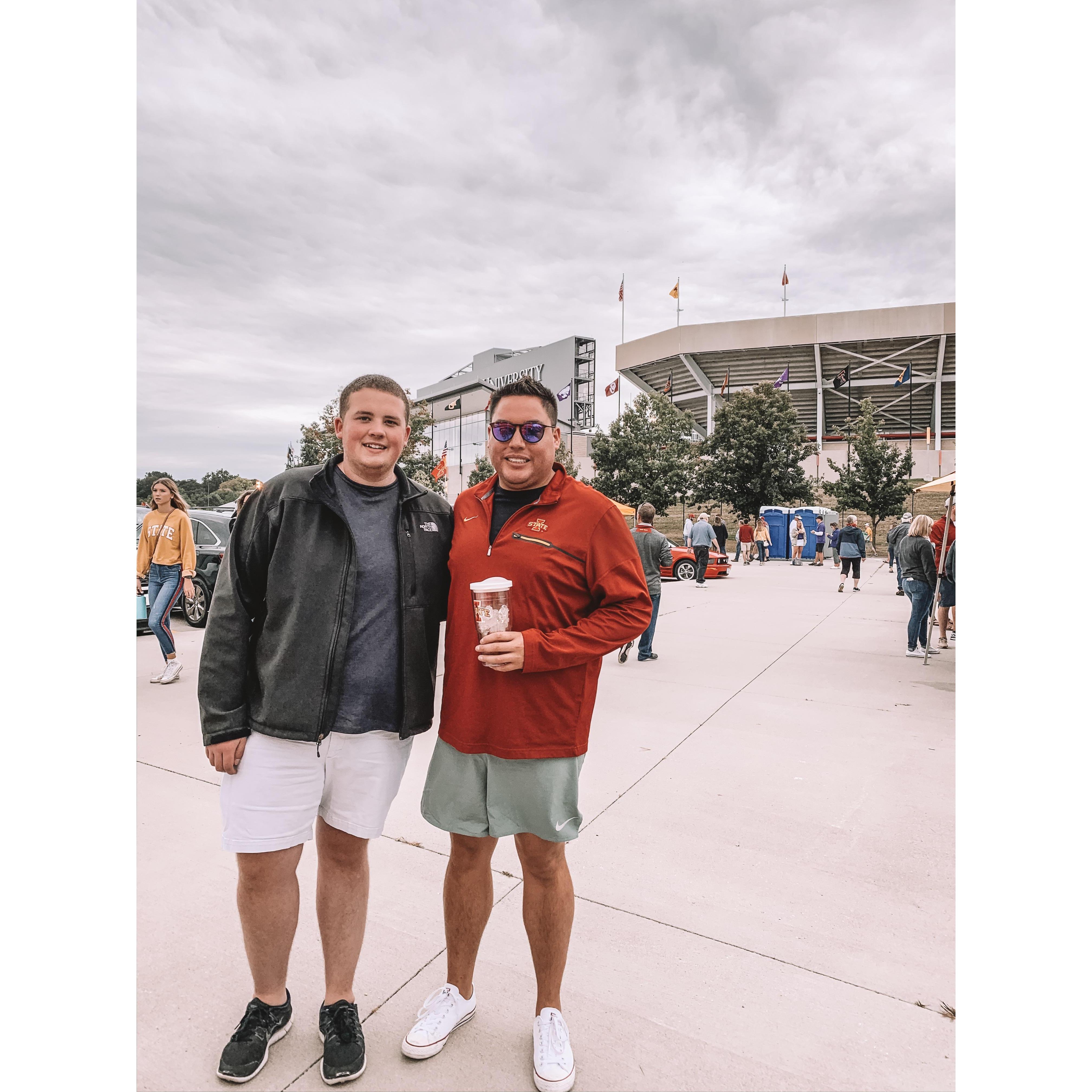 Iowa State football games