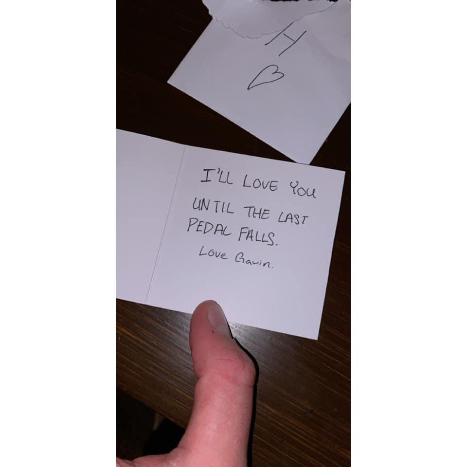 How he proposed to me!
