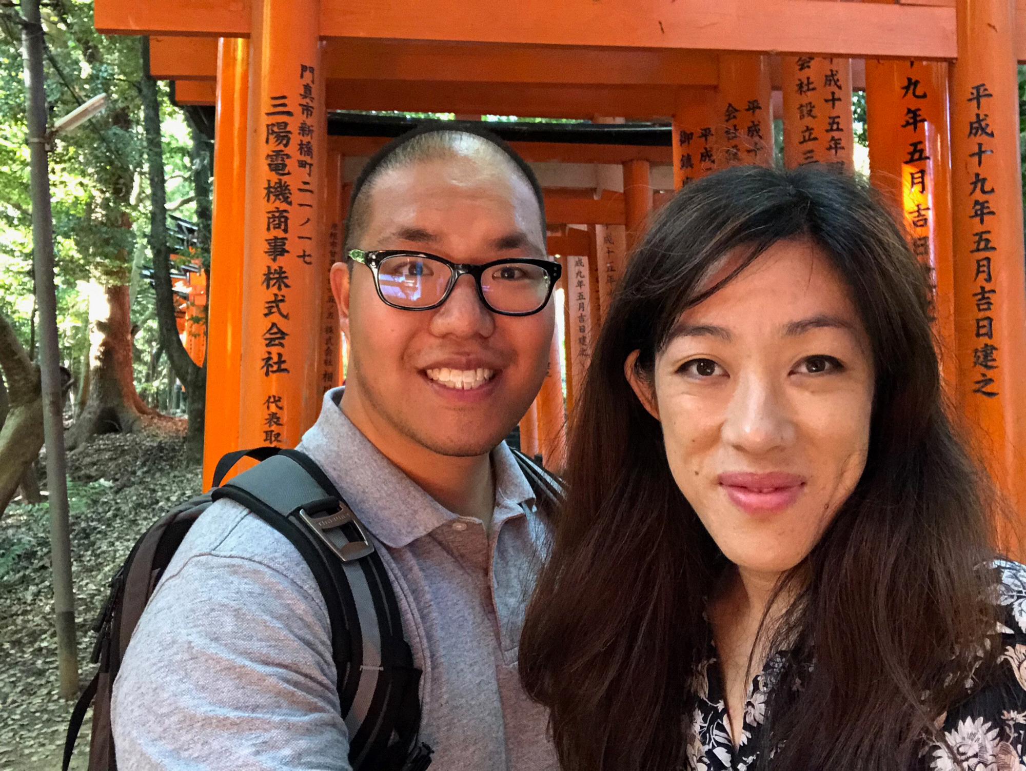 Our trip to Kyoto at the Tori Gates
